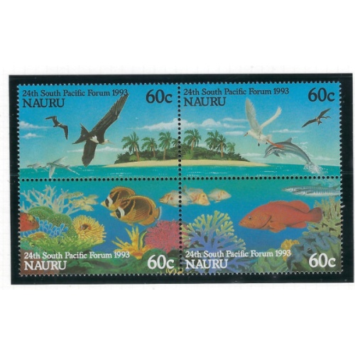 Nauru 405a MNH 1993 Marine Life (ad2065)