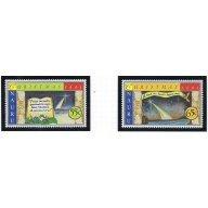 Nauru 406-07 MNH 1993 Christmas (ad2068)