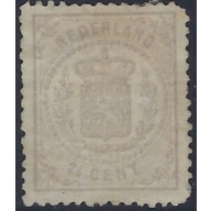 Netherlands 22 Unused No Gum 1870 issue; rough copy (ad2080)