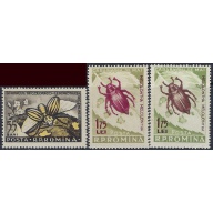 Romania 1104-06 MH 1956 Insects (ad2084)