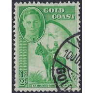 Gold Coast 130 Used 1948 issue (ad2091)