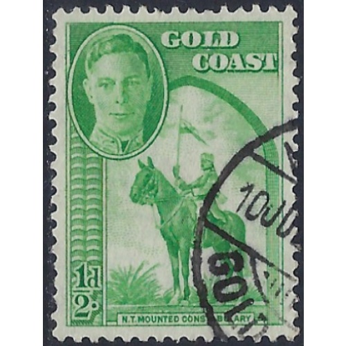 Gold Coast 130 Used 1948 issue (ad2091)