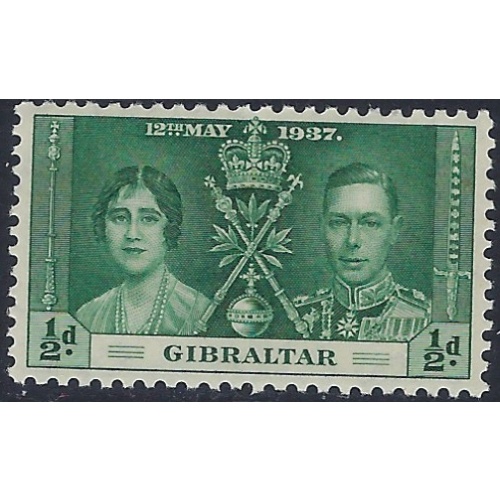 Gibraltar 104 MNH 1937 issue (ad2116)