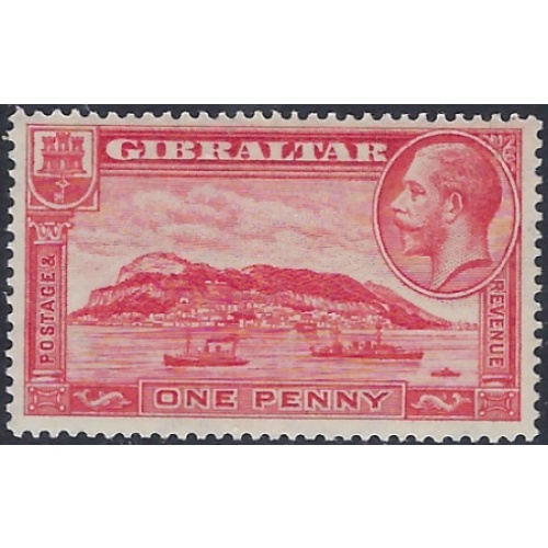 Gibraltar 96 MH 1931 issue; penciled numbers on back (ad2129)