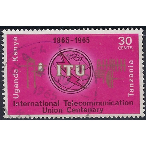 Kenya UT 152 Used 1965 issue (ad2139)