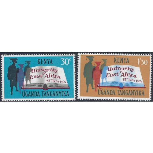 Kenya UT 140-41 MLH 1963 set (ad2142)