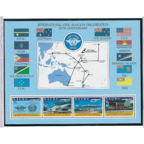 Nauru 414a MNH 1994 Civil Aviation (ad2148)