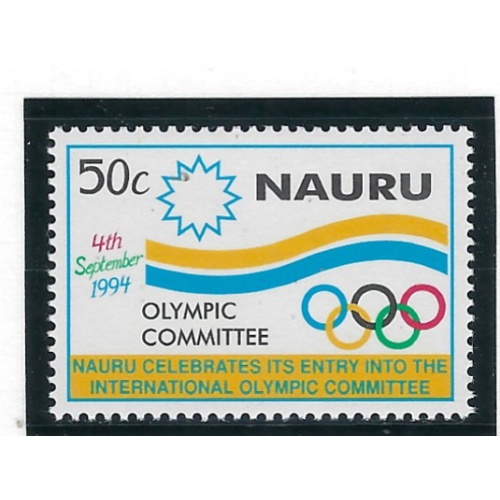 Nauru 421 MNH 1994 Olympics (ad2152)