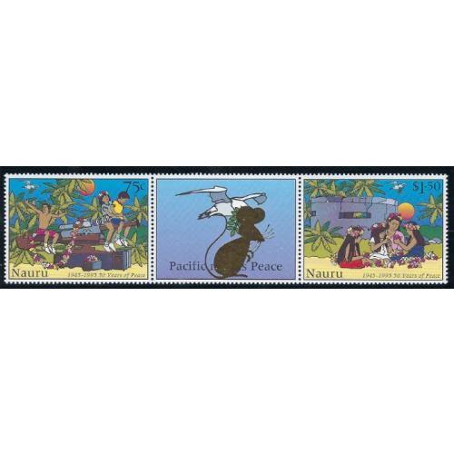 Nauru 436a MNH 1995 50 Years of Peace (ad2162)