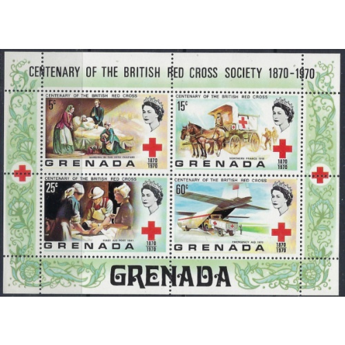 Grenada 398a MNH 1970 Red Cross (ad2169)
