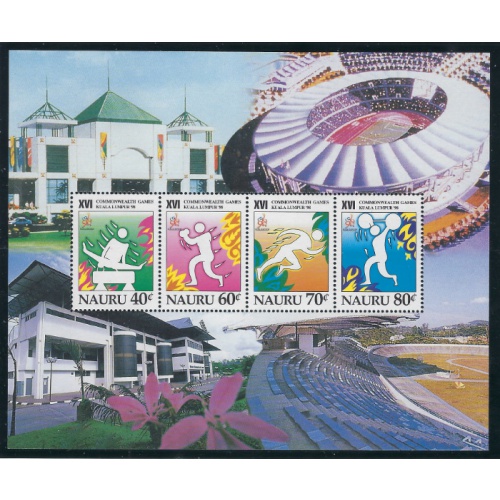 Nauru 457a MNH 1998 Commonwealth Games (ad2176)