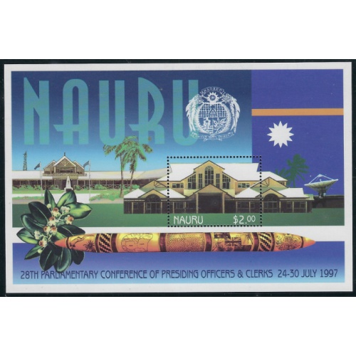 Nauru 451 MNH 1997 Souvenir sheet (ad2177)