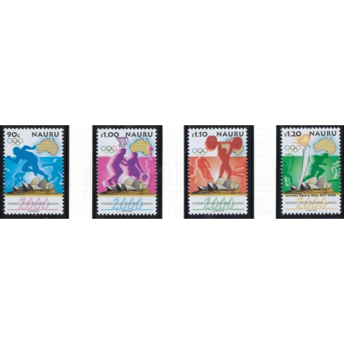 Nauru 484-87 MNH 2000 Olympics (ad2185)