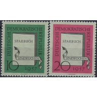 Germany DDR 367-68 MNH 1957 set (ak1131a)