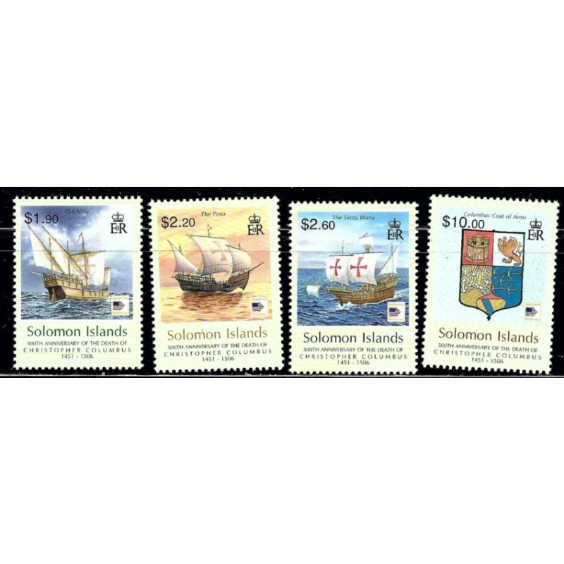 Solomon Is 1048-51 MNH 2006 Christopher Columbus (ak1516)