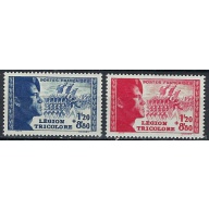 France B147-48 MNH 1942 set (ak2521)