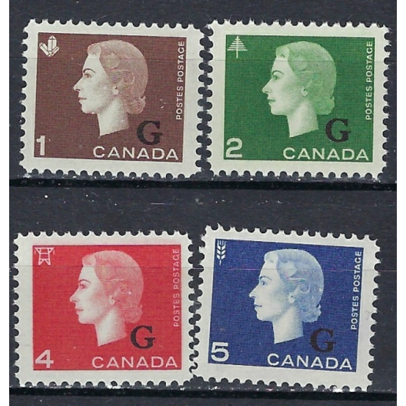 Canada O46-49 MNH 1963 set (ak2580)