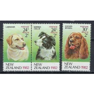 New Zealand B113a-14 MNH 1982 Dogs (ak2715)