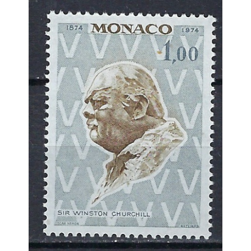 Monaco 912 MNH 1974 Winston Churchill (ak2812)