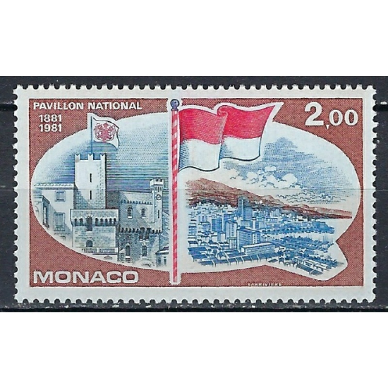 Monaco 1282 MNH 1981 issue (ak2819)