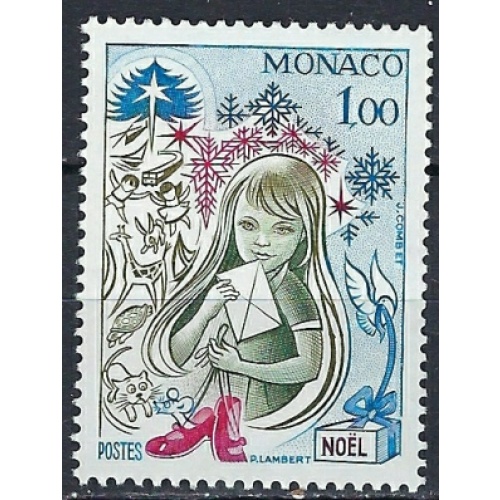 Monaco 1128 MNH 1978 Christmas (ak2831a)