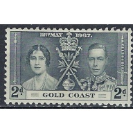 Gold Coast 113 MH 1937 issue (ak3056)