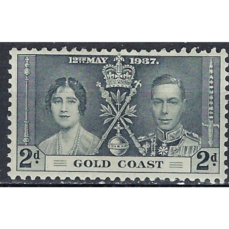 Gold Coast 113 MH 1937 issue (ak3056)