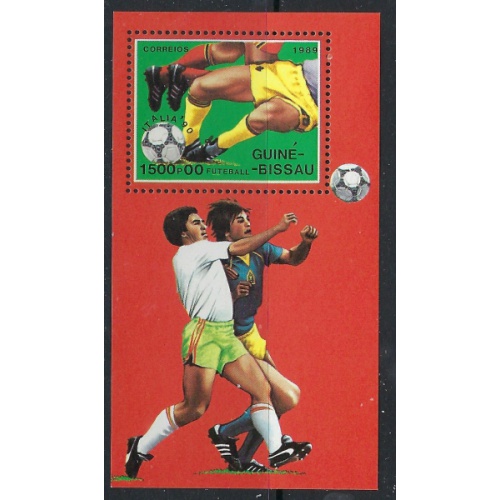 Guinea Bissau 786A MNH 1989 Soccer (ak3083)