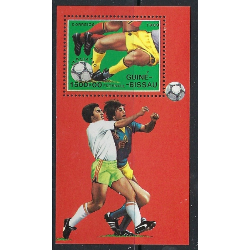 Guinea Bissau 786A MNH 1989 Soccer (ak3083)