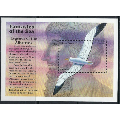 Sierra Leone 1963 MNH 1996 The Albatross (ak3131)