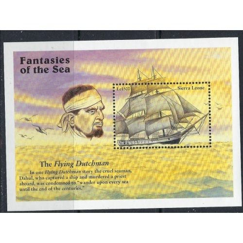 Sierra Leone 1966 MNH 1996 The Flying Dutchman (ak3136)