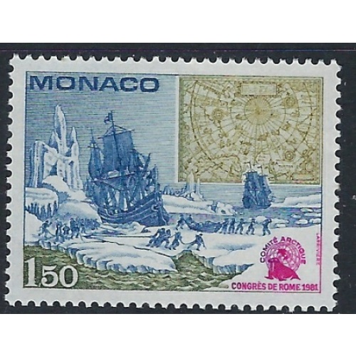 Monaco 1301MNH 1981 Ship (ak3387)