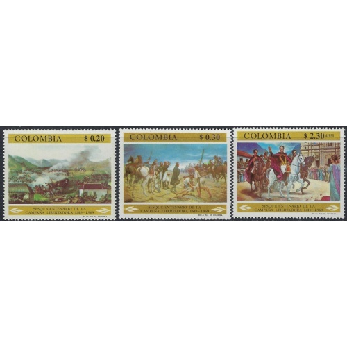Colombia 787-77/C517 MNH 1969 set (ak3751)