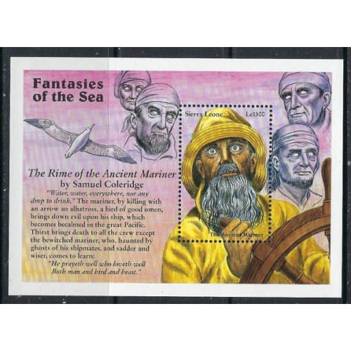 Sierra Leone 1972 MNH 1996 The Rime of the Ancient Mariner (ak4120)