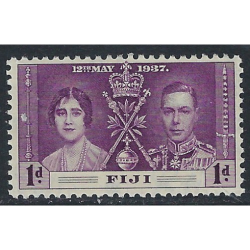 Fiji 114 MNH 1937 issue (ak4329)