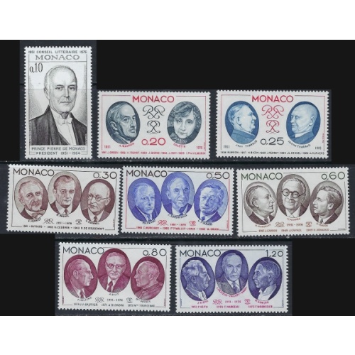 Monaco 1009-16 MNH 1976 set (ak4485)