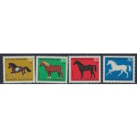 Germany B442-45 MNH 1969 Horses (ak4666a)