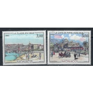 Monaco 1385-86 MNH 1983 Paintings (ak4728)