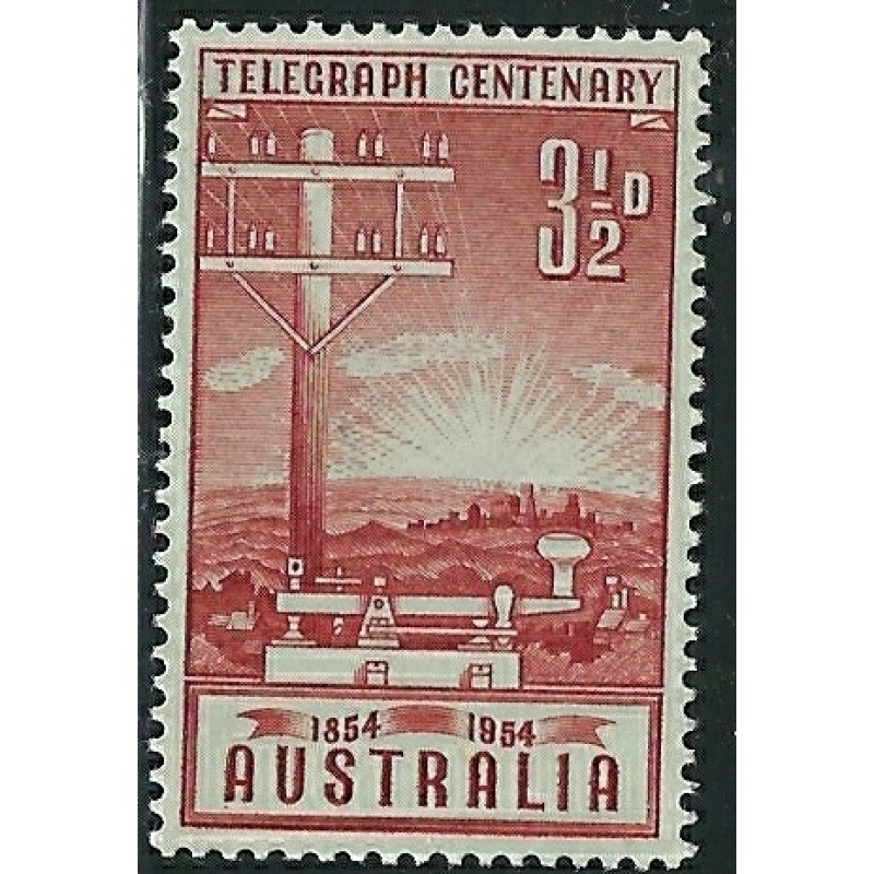 Australia 270 MNH 1954 Telegraph (ak5544)