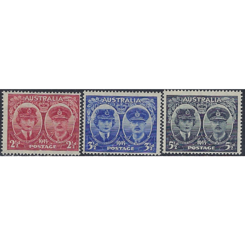 Australia 197-99 MNH 1945 set (ak5944)