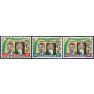 Guinea 229-31 MNH 1962 set (ak6218)