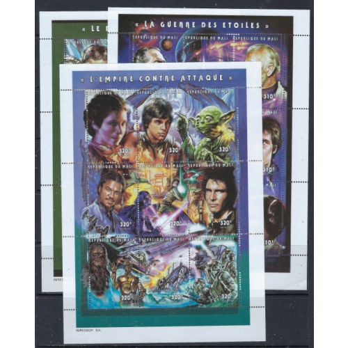 Mali 931-33 MNH 1997 Star Wars (ak6279)