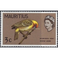 Mauritius 277 MNH 1965 Bird (ak6304a)