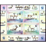 Niger 986a MNH 1996 WWF S/S (ak6790a)