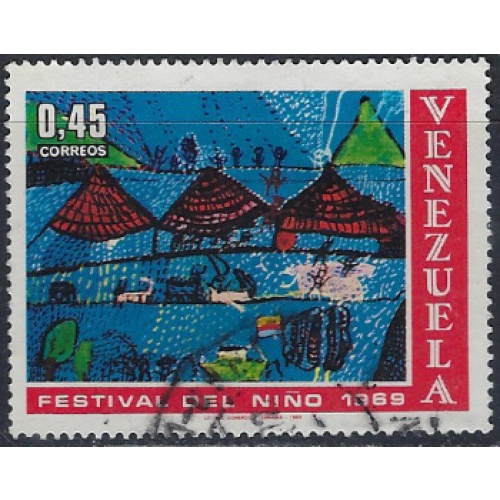 Venezuela 955 Used 1969 issue (ak6893)