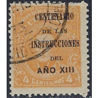 Uruguay 212 Used 1913 Overprint (ak6901)