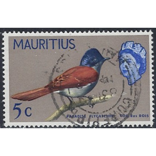 Mauritius 279 Used 1965 Bird (ak6905)