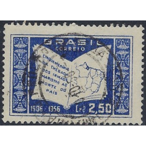 Brazil 838 Used 1956 issue (ak6908)