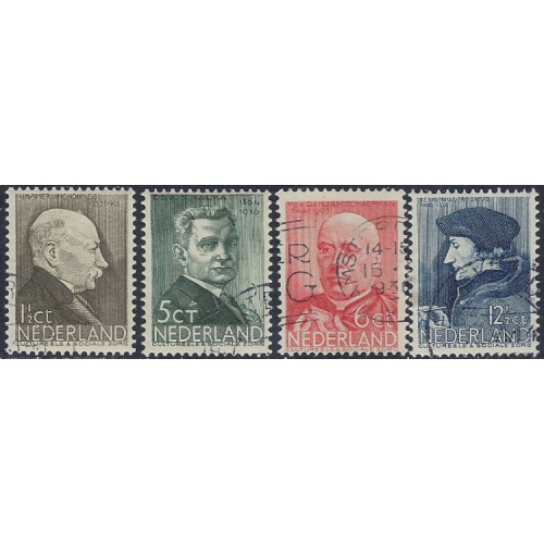 Netherlands B86-89 Used 1936 set (ak6914)