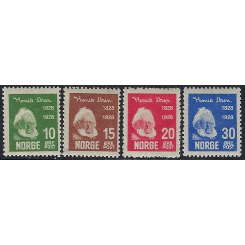 Norway 132-35 MH 1928 set (ak6997)